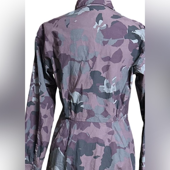 Gap - Purple camo long sleeve dress - Picture 2 of 3